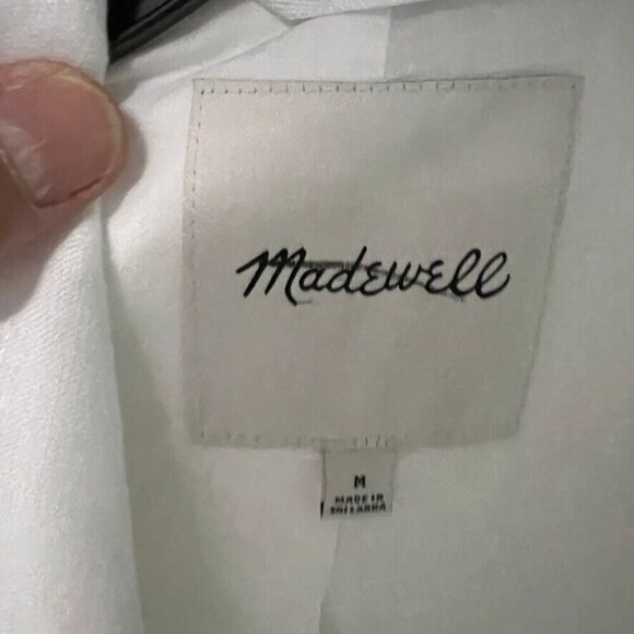 Madewell White Blazer Classic Oversized Design - Picture 6 of 6